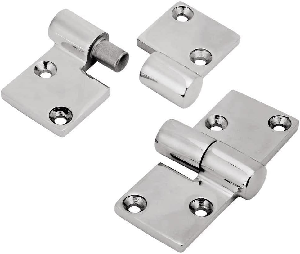 Removable door hinges